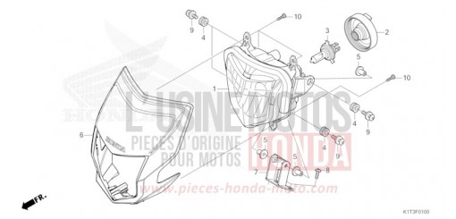 PROJECTEUR (CRF300LA-ED) CRF300LAM de 2021
